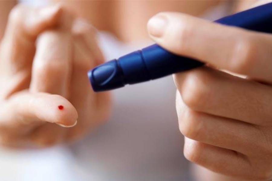 Il diabete è diagnosticato da esami del sangue che mostrano alti livelli di glucosio nel sangue.
